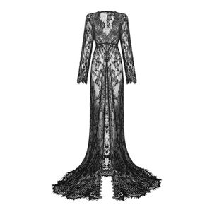 Lace robe